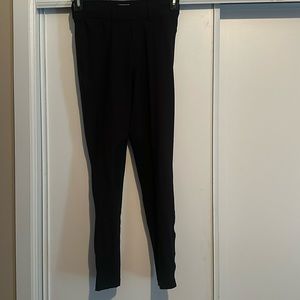 Irideon equestrian riding breeches with knee patches.